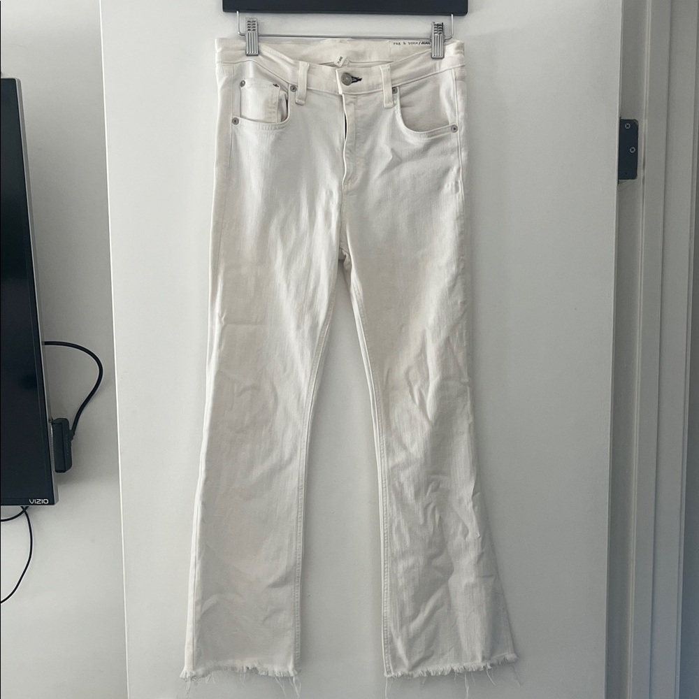 Rag & Bone Flare Crop Jeans